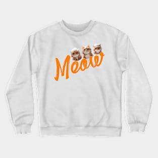 Cats Crewneck Sweatshirt